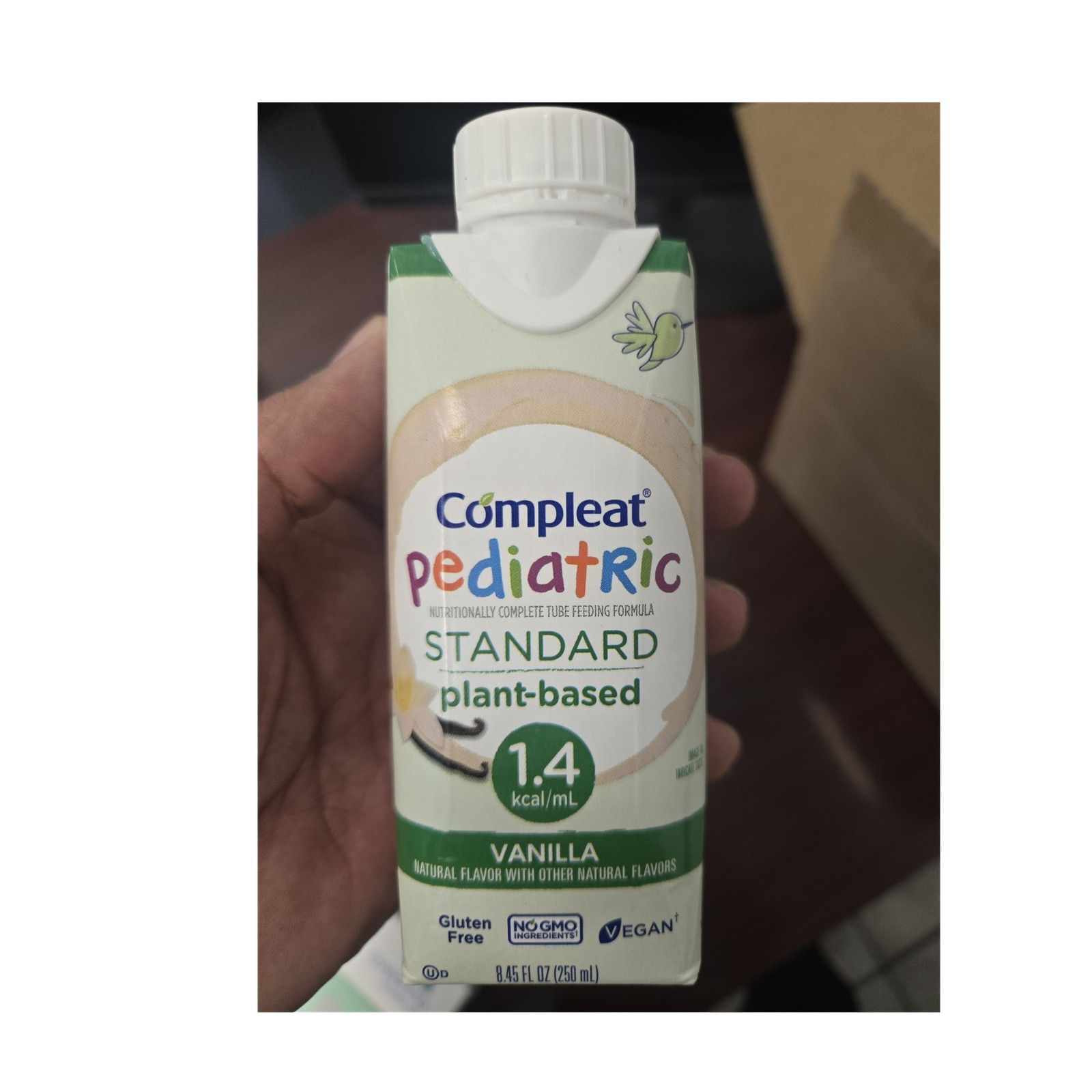 Compleat Plant-Based Vanilla Meal TubeFeeding 8.45 oz Gluten Free Vegan 26cans