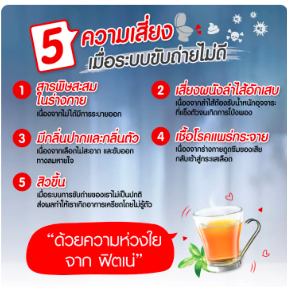 Fitne Tea Slimming Herbal Original Weight Loss Diet Infusion 3 x 40 bags.