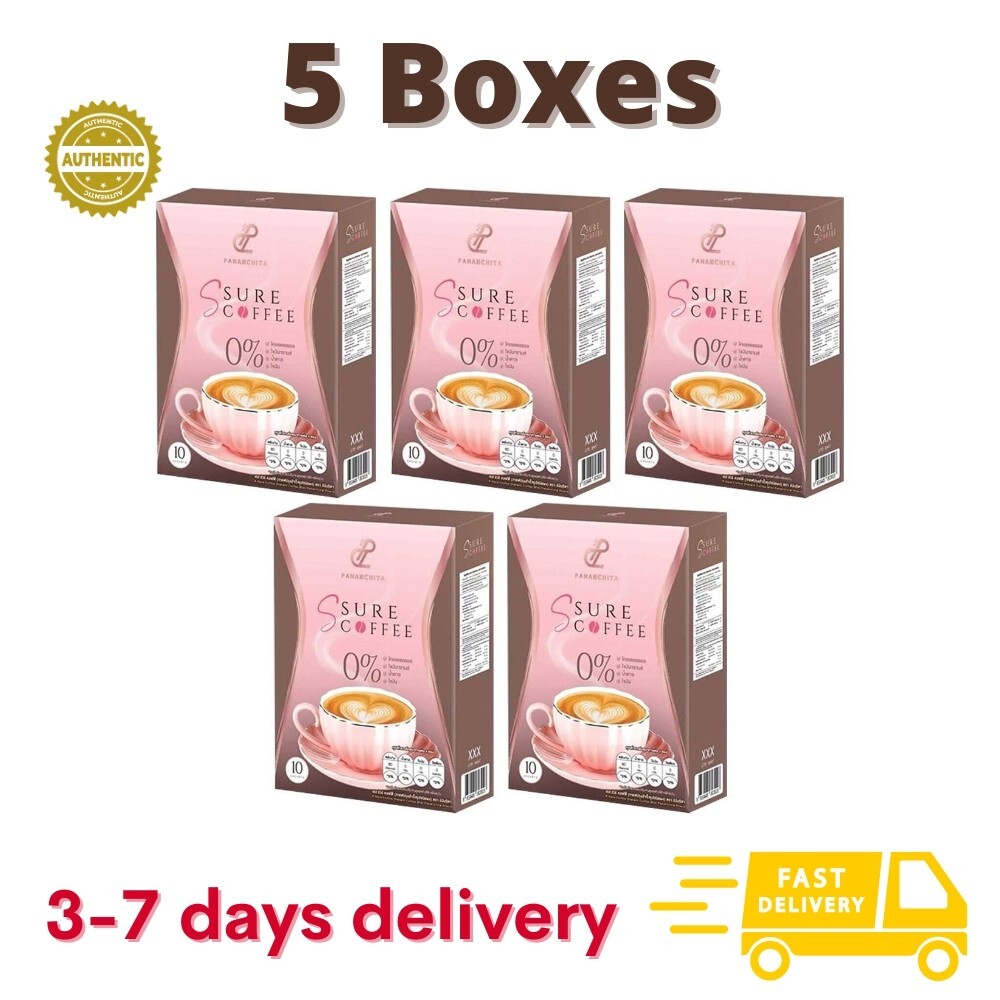 5x S Sure Coffee Weight Management No Sugar LowCal Detox Diet No Transfat Burn