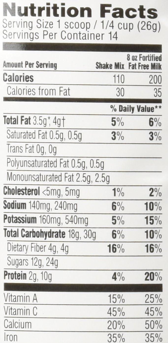 Protein-Rich Shake Mix – Strawberries & Cream – 24 Vitamins
