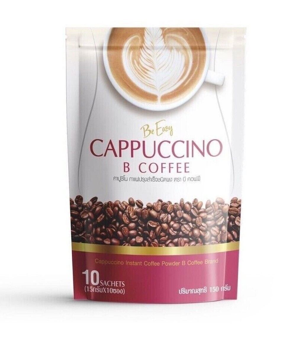 12x Be Easy B Coffee Cappuccino Instant Detox Diet Weight Management Slimming