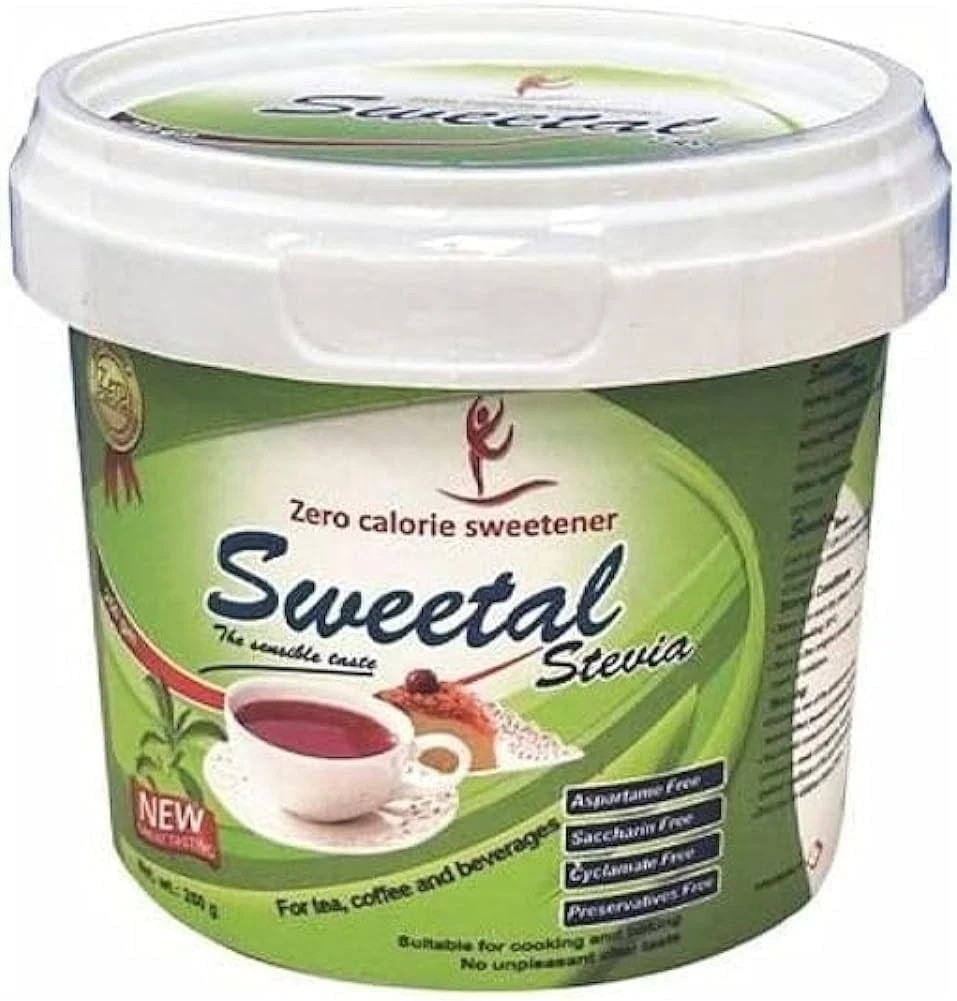 Sweetal Stevia Sugar Diet ( 2 Packs X 250gm )