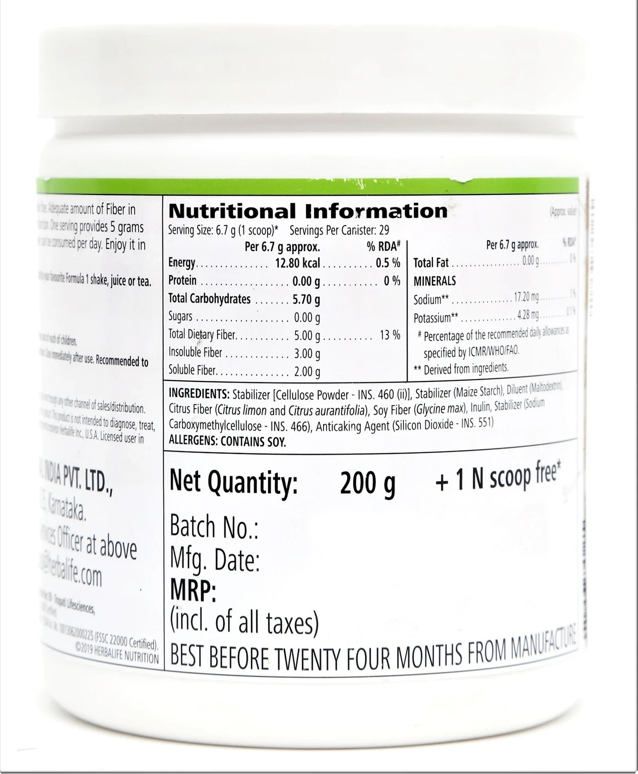 Herbalife Nutrition Combo Pack Aloe, Protein, Fiber, Probiotic, Hydrate & Afresh