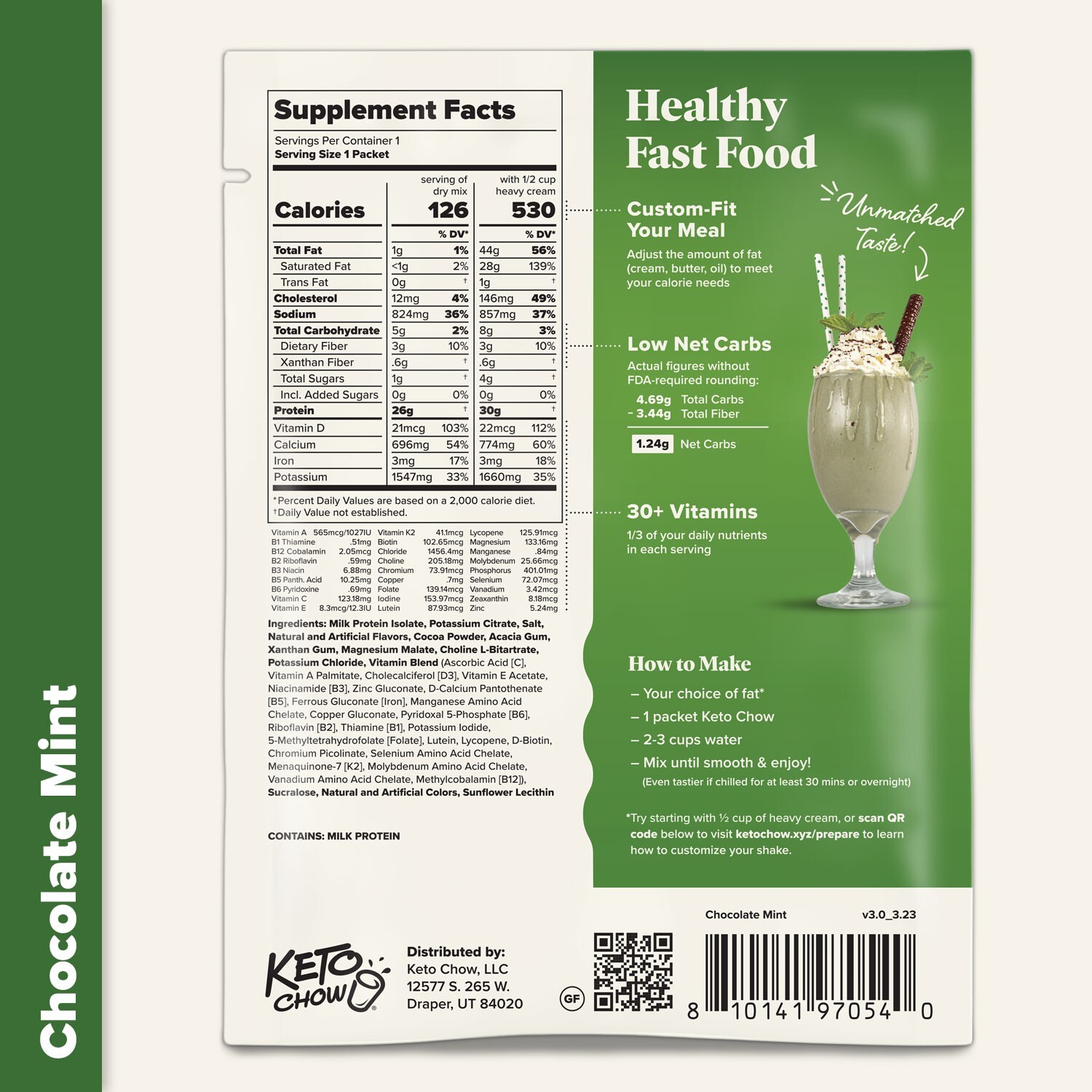 Chocolate Mint Keto Chow