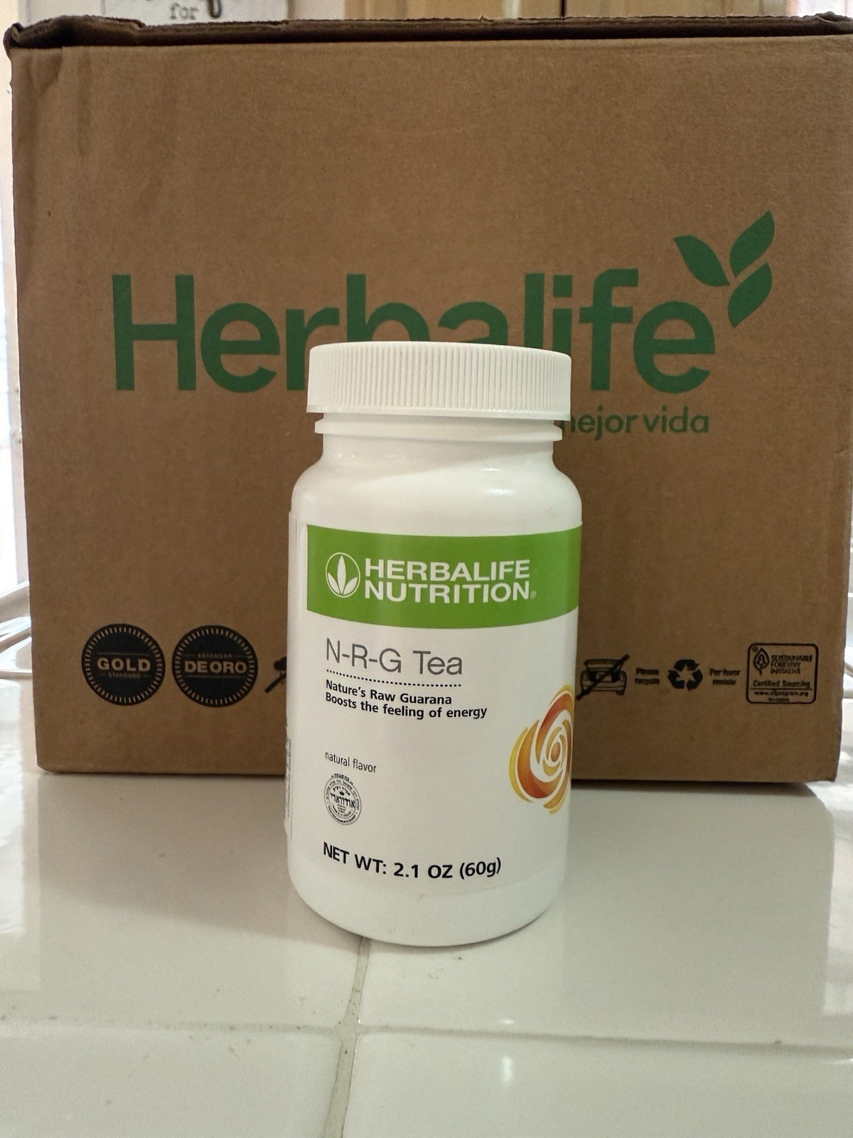 NRG Nature’s Raw Guarana Powder Tea 2.1 Oz- Exp. 2027