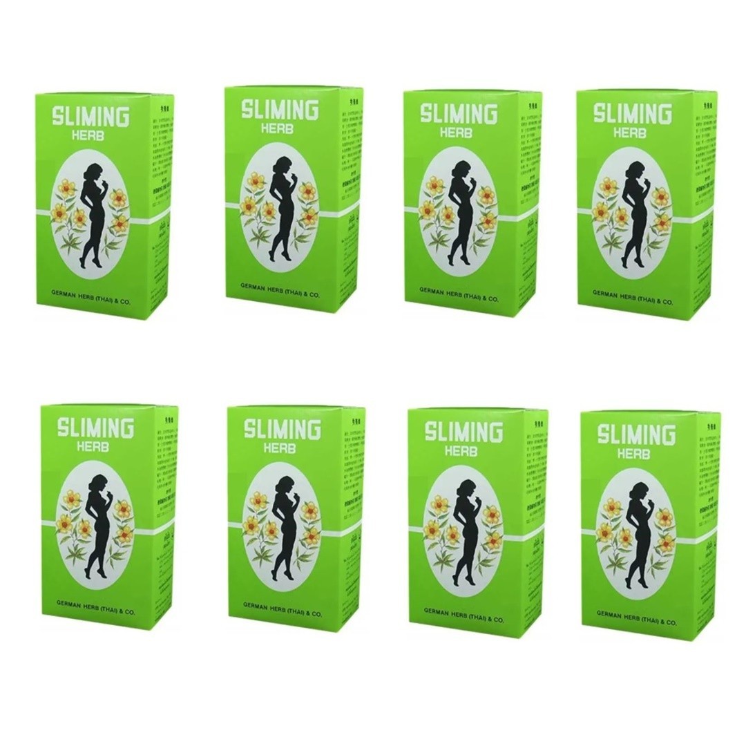 8x German Herb Sli ming Tea D i et Weight Control Fat Burn Slim Fit Laxative