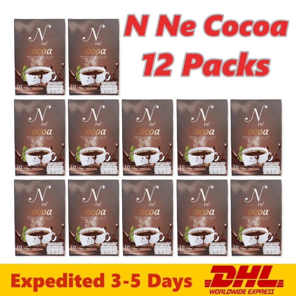 12x N Ne Cocoa Instant Mix Drink Slimming Sugar-Free Loss Weight Control Hunger