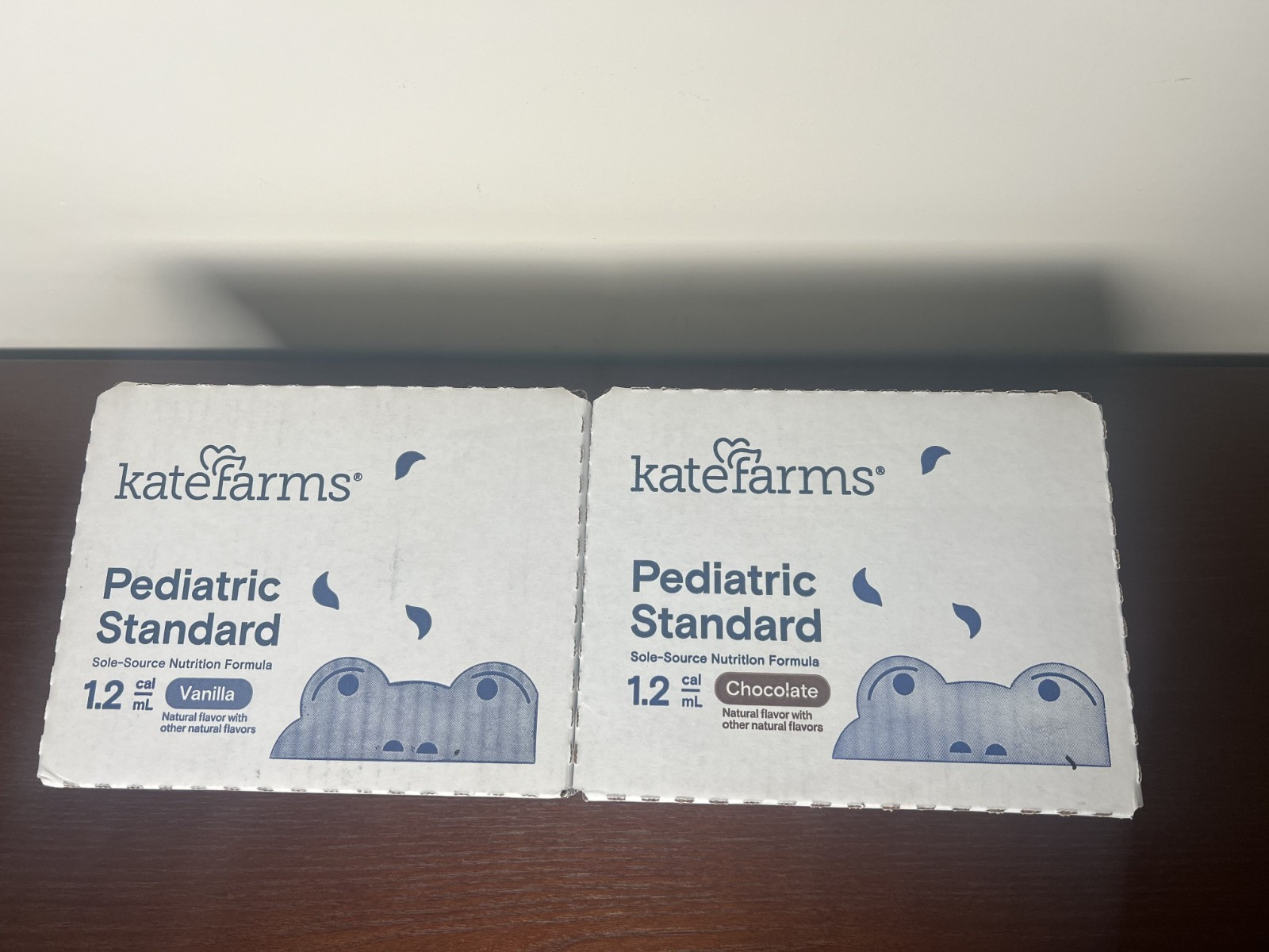 Kate Farms Pediatric Standard 1.2 Vanilla & Chocolate -EXP 09/26 & 10/26 – 24 Ct