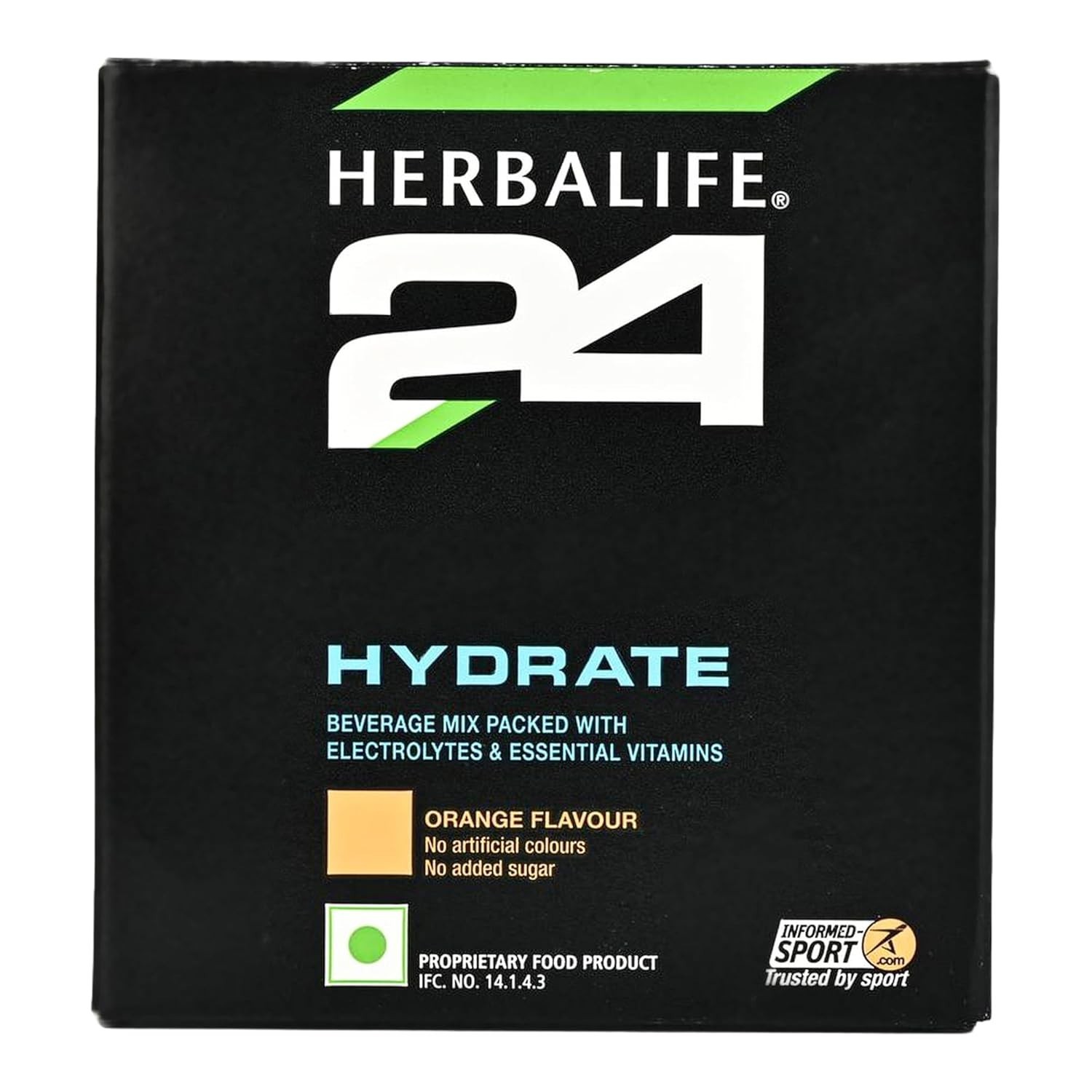 Herbalife Nutrition H24 Hydrate 20 Sachets x 5g Orange Sports Electrolyte Drink
