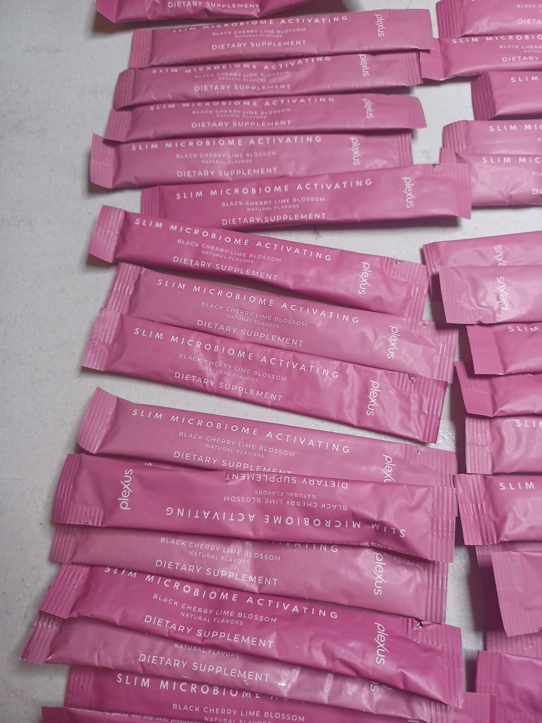 Plexus Slim Hunger Control Supplement Powder Black Cherry Lime Blossom 45 Sticks