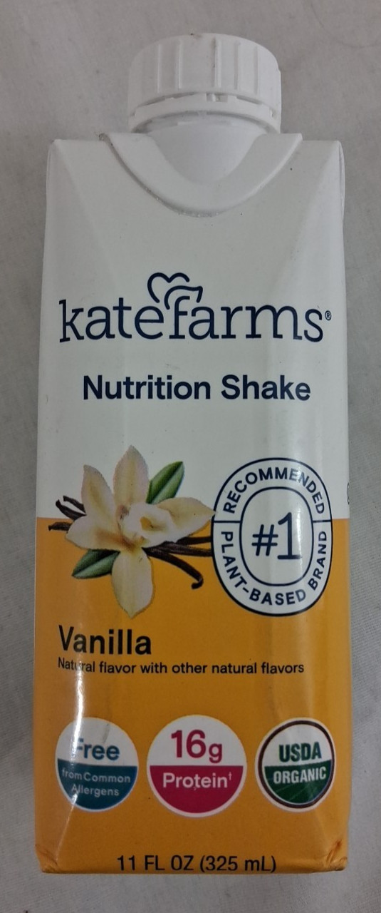KateFarms Vanilla Nutrition Shake 11 fl oz Bottles 23 Pack BB July 2026