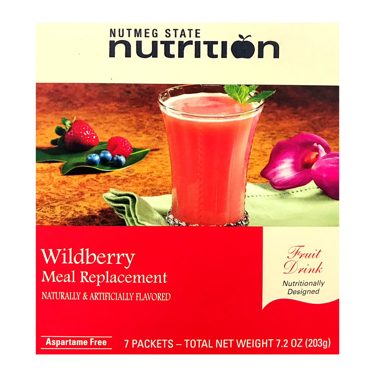 NSN Wild Berry Meal Replacement Drink Ideal Protein Compatible