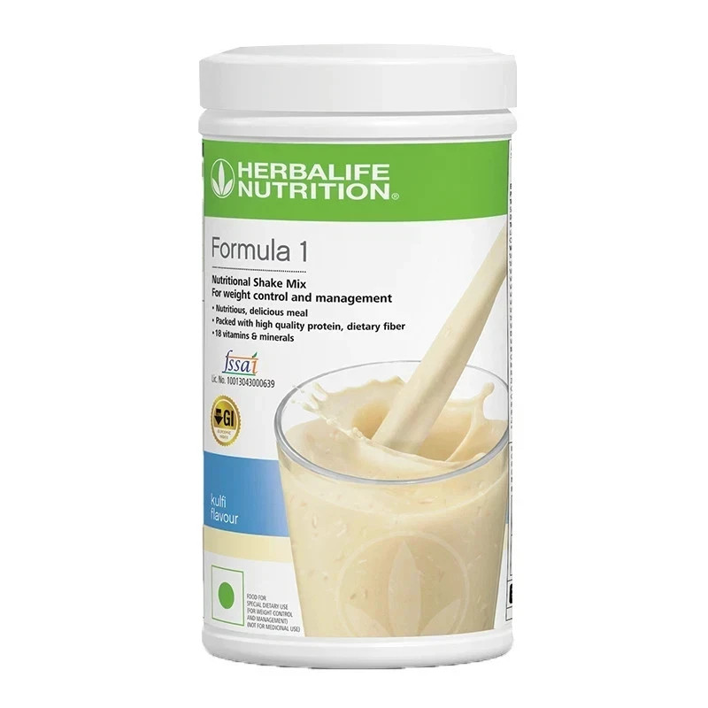 Herbalife Nutrition Formula 1 Healthy Meal Shake Mix – Kulfi Flavor,500 g
