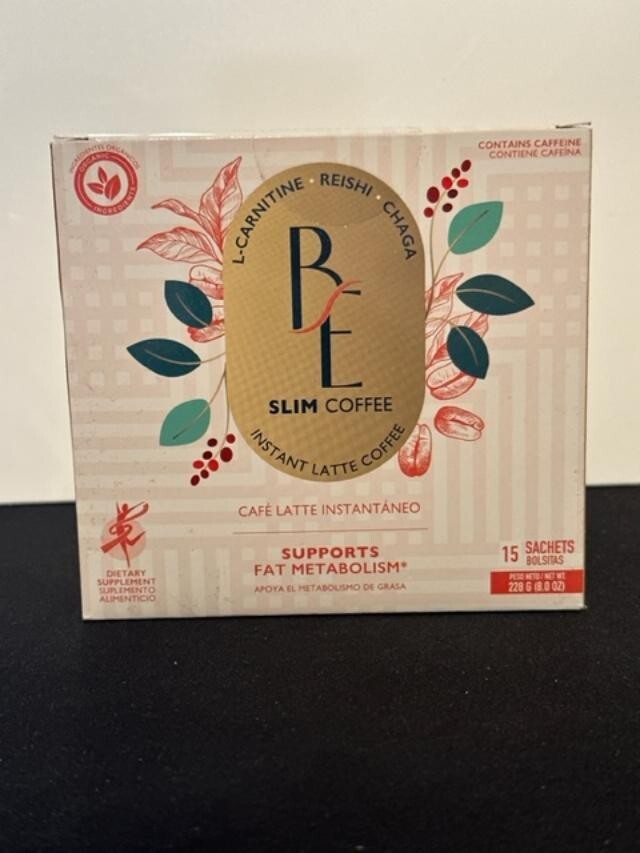 Zermat Be Slim Coffee With L-Carnitine, Reishi And Chaga …. 15 Sachets. Sealed