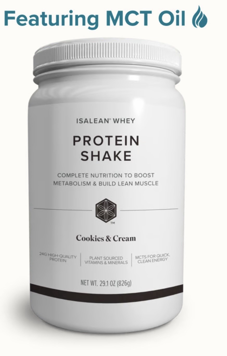 Isagenix Isalean Protein Shake MCT Cookies & Cream 29.1oz Exp10/26Free Shiping🆓