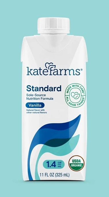 Case of 12/11oz KATE FARMS Sole Source Standard 1.4 Cal VANILLA 6/13/26 SEALED!