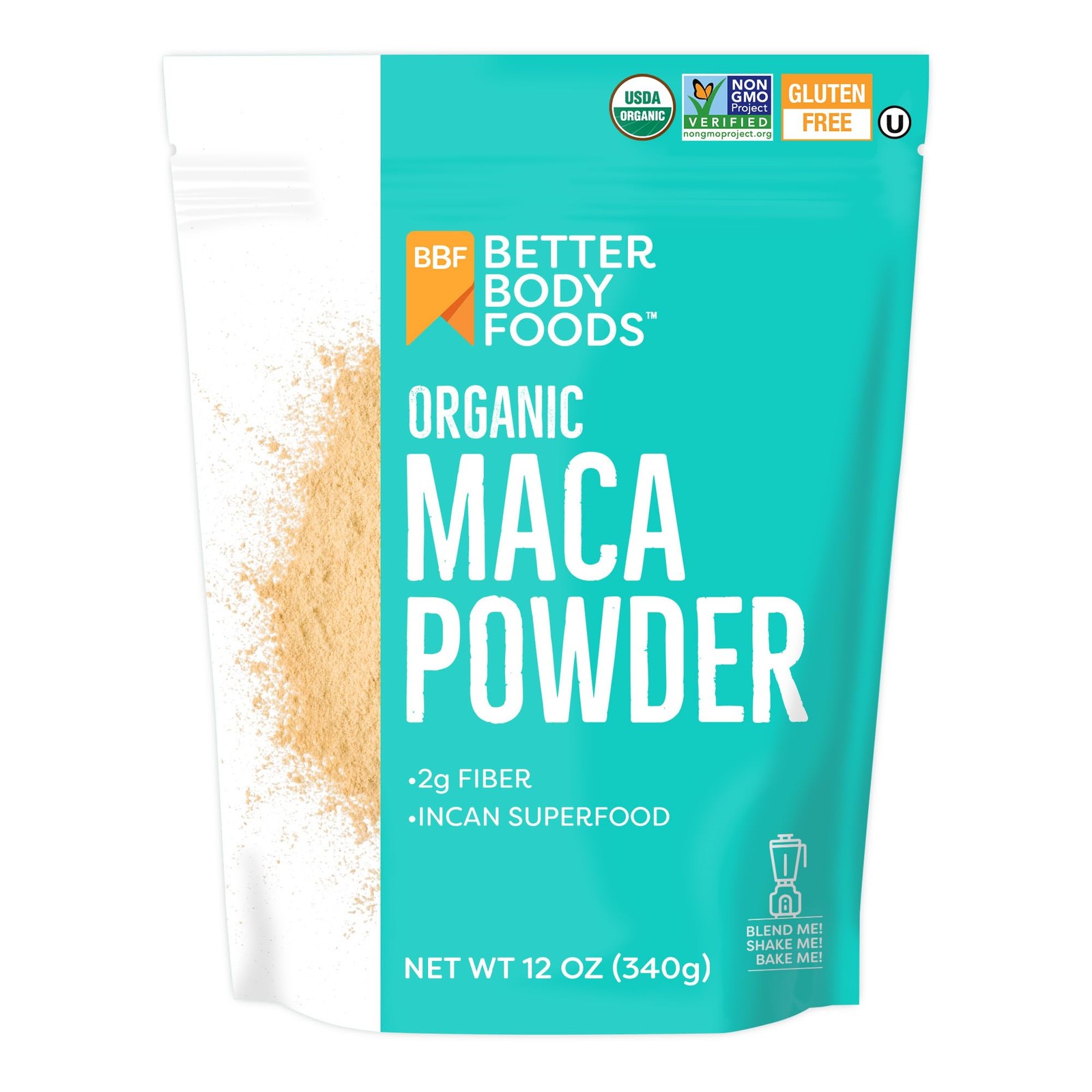 Organic Maca Powder Non-GMO Gluten-Free 12 Ounce for Energy and Wellness