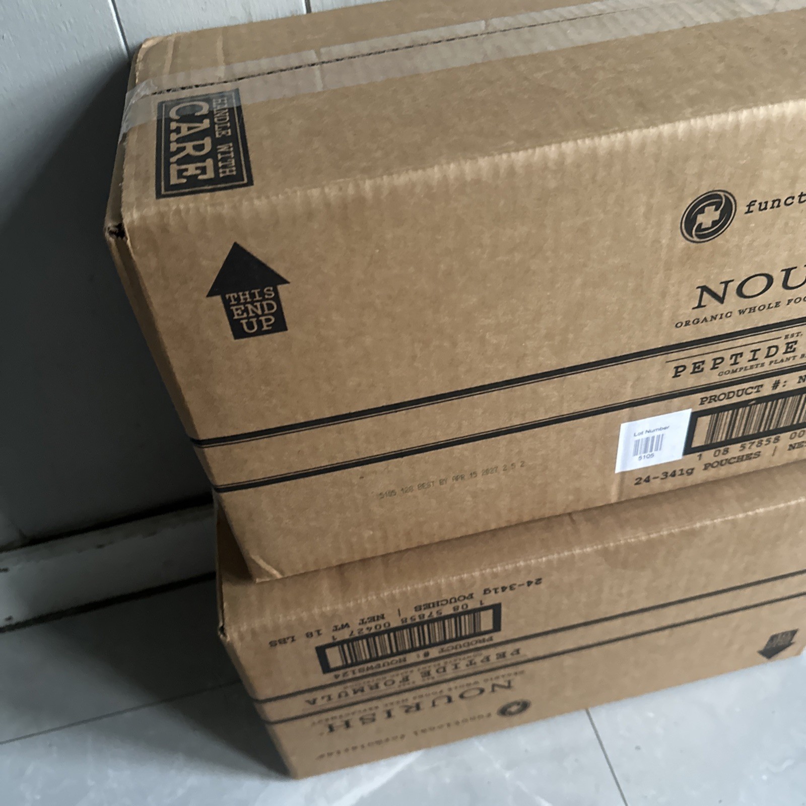 Nourish Peptide Formula de Functional Formularies Un Reemplazo de Comida 18 Lbs