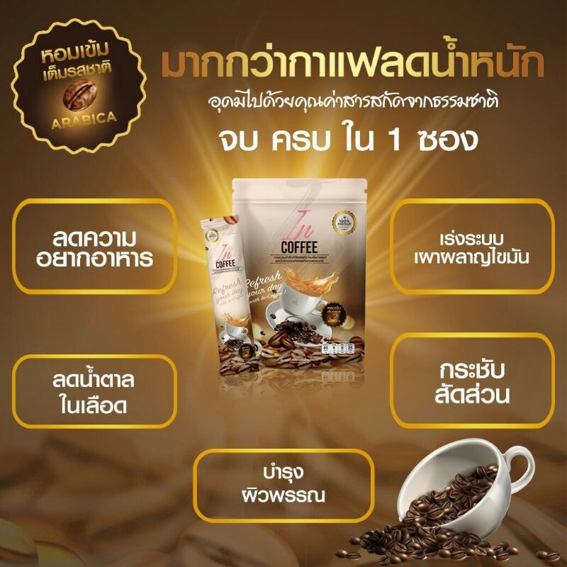 5X IN COFFEE Weight Management Reduce Belly Healthy Control Hunger Natural
