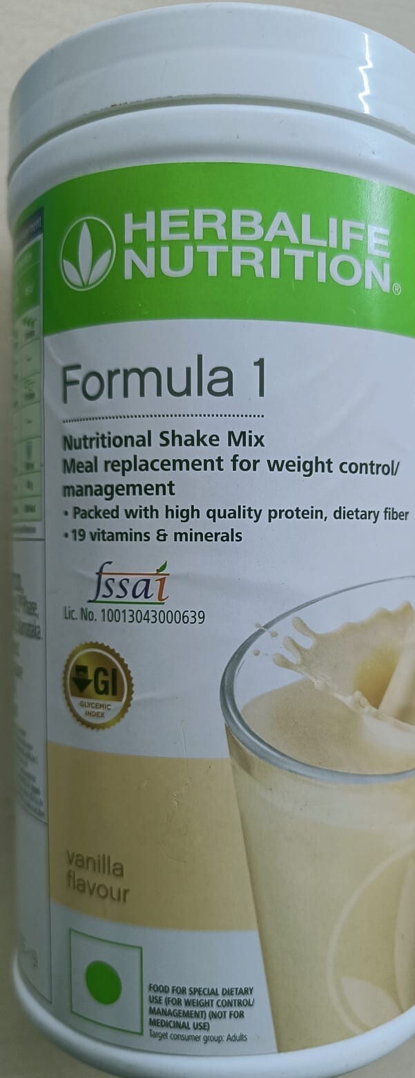 Herbal Formula 1 Healthy Meal Vanilla Shake Mix – 500g