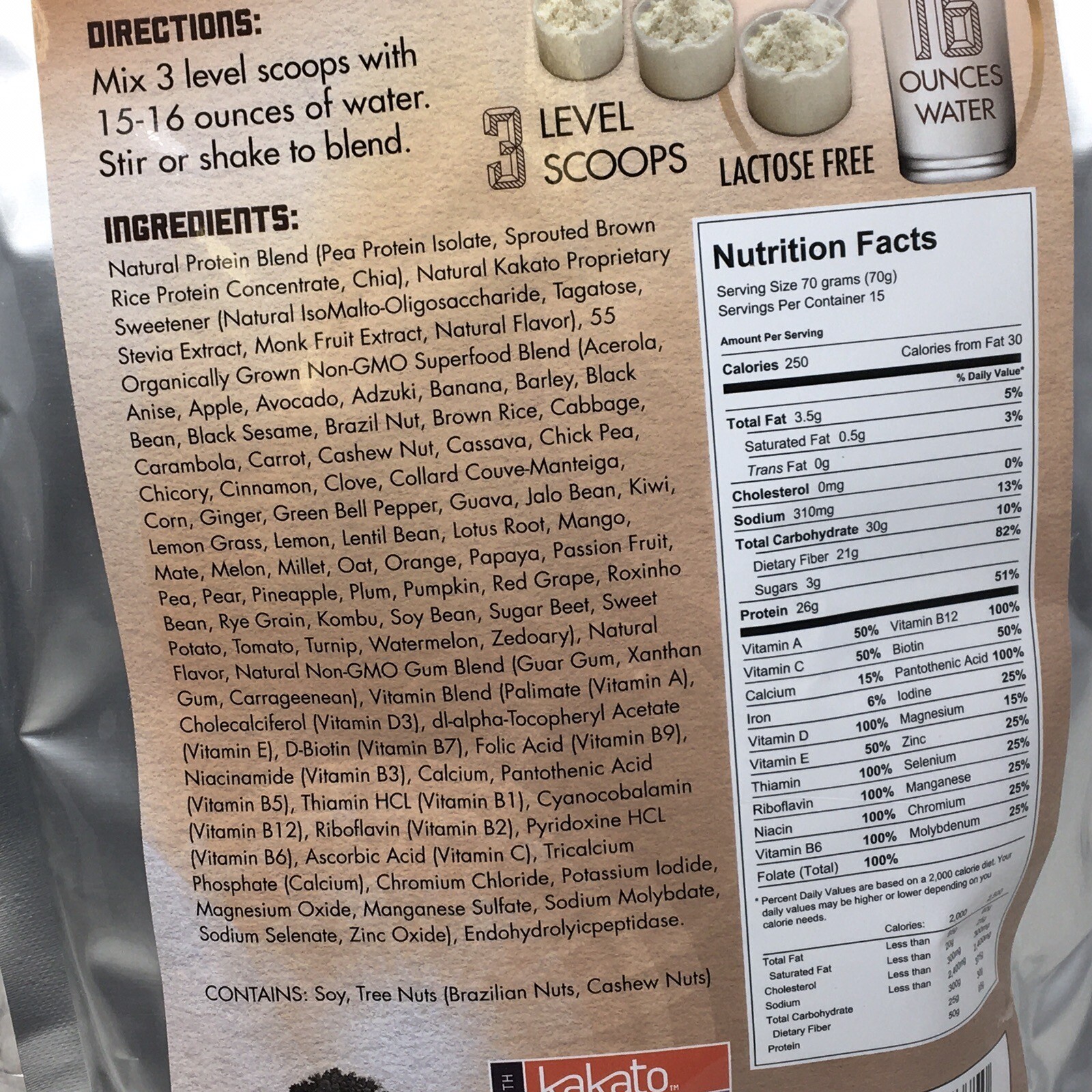 Mega One Cinnamon Swirl Plant Based Meal Replacement Shake 26g Protein Non GMO
