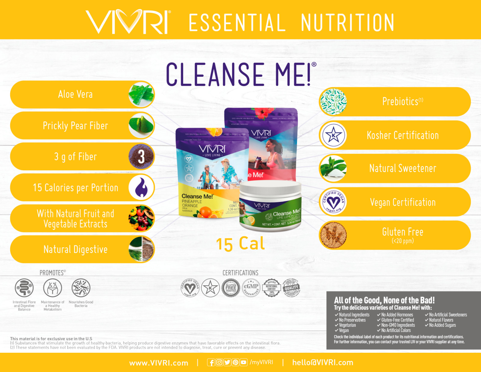 VIVRI Challenge English – New Design – Choose your own package. FREESHIPING