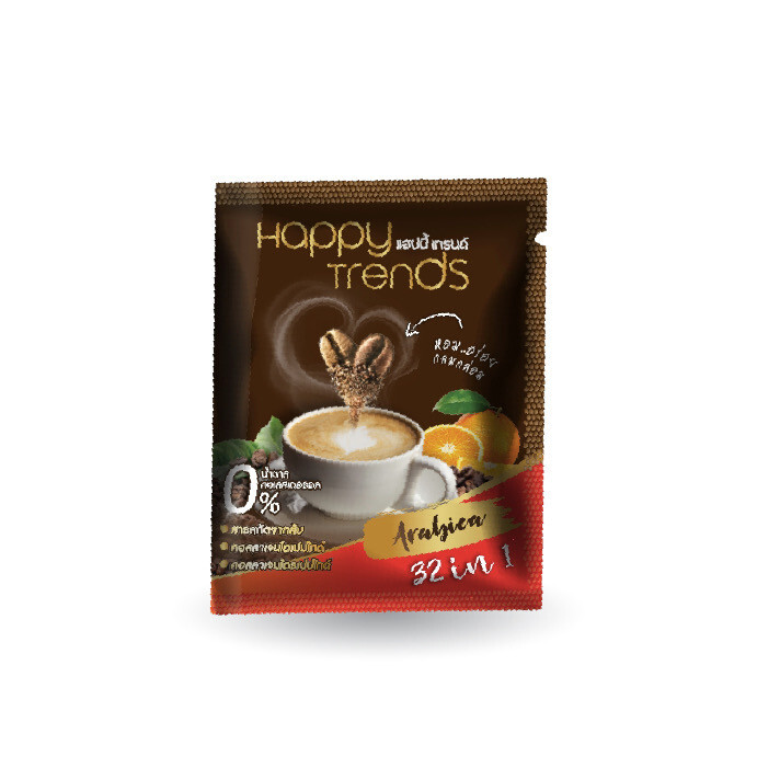 5 X Happy Trends Coffee 32 in 1 Mix Collagen Weight Management Nourish Skin Bone