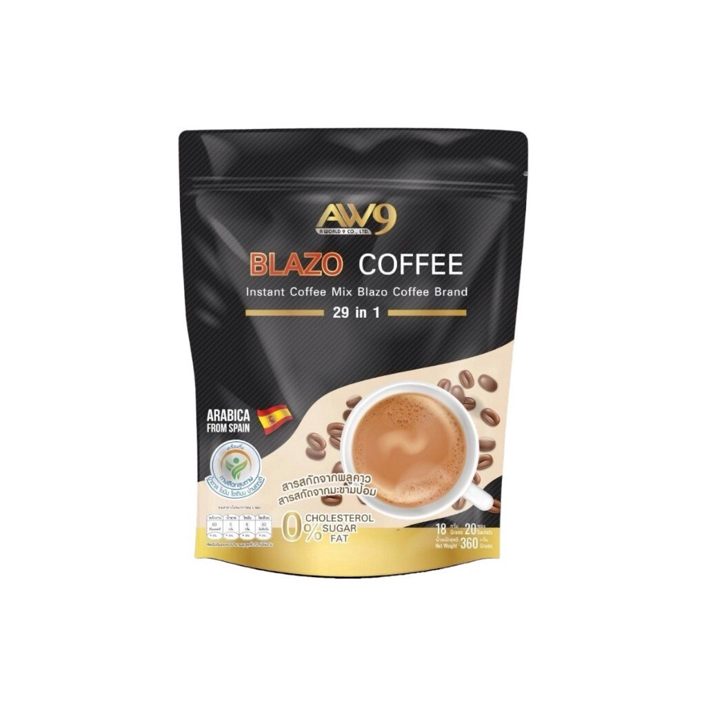 4X BLAZO COFFEE Healthy Instant Coffee 29 IN 1 Arabica Delicious Aroma Fragrant