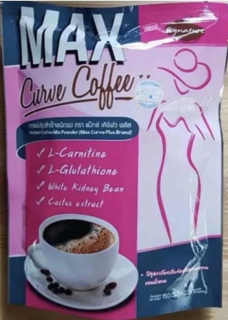 2 Max Curve Coffee Weight Management Slimming shape Reduce Belly Fat Burn