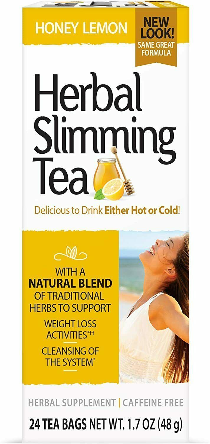 Herbal Slimming Tea Variety 4 Assorted Flavors 24 Count 4 Pack Healthy Digestion