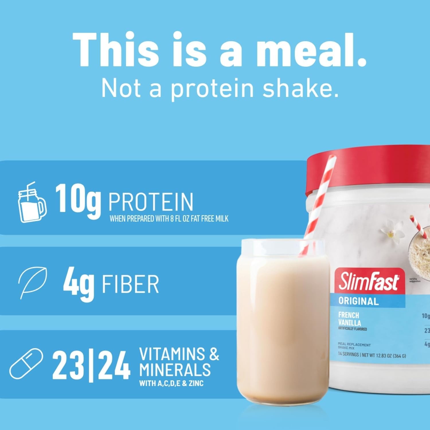 Authentic French Vanilla Meal Replacement Shake