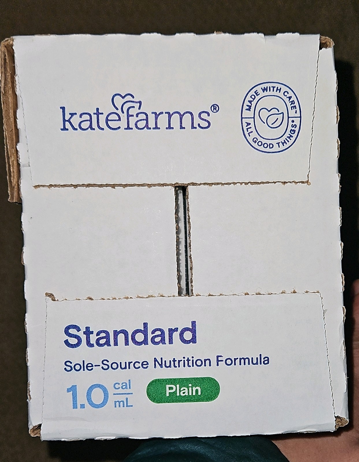Kate Farms Nutrition Shake Plain 11 fl oz Vegan USDA Organic Dairy-Free