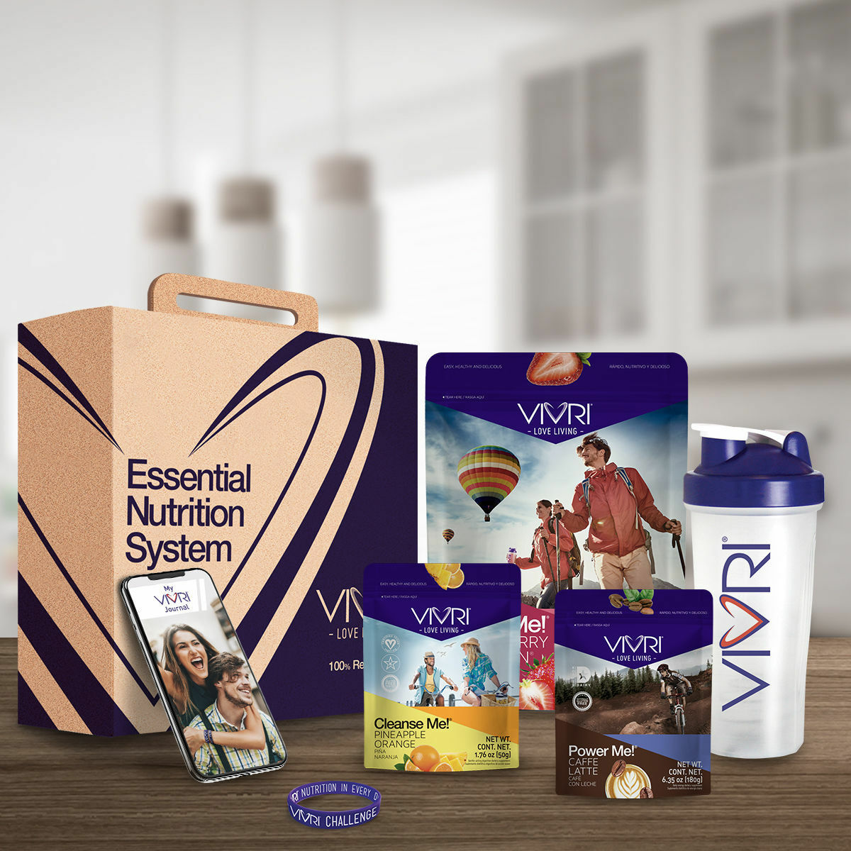 NEW VIVRI Essential Nutrition 10 Day Challenge Meal Replacement Kit -ALL FLAVORS