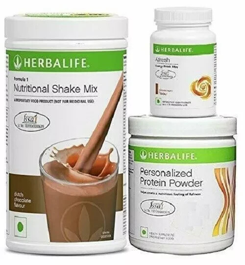 Formula 1 Combo of Chocolate Shake + Protein Powder & Afresh Lemon fast shipping