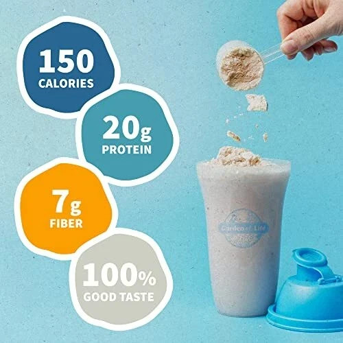 Raw Meal Organic Shake & Meal Replacement Vanilla 1050 g / 2 lb Each (Pack of 3)