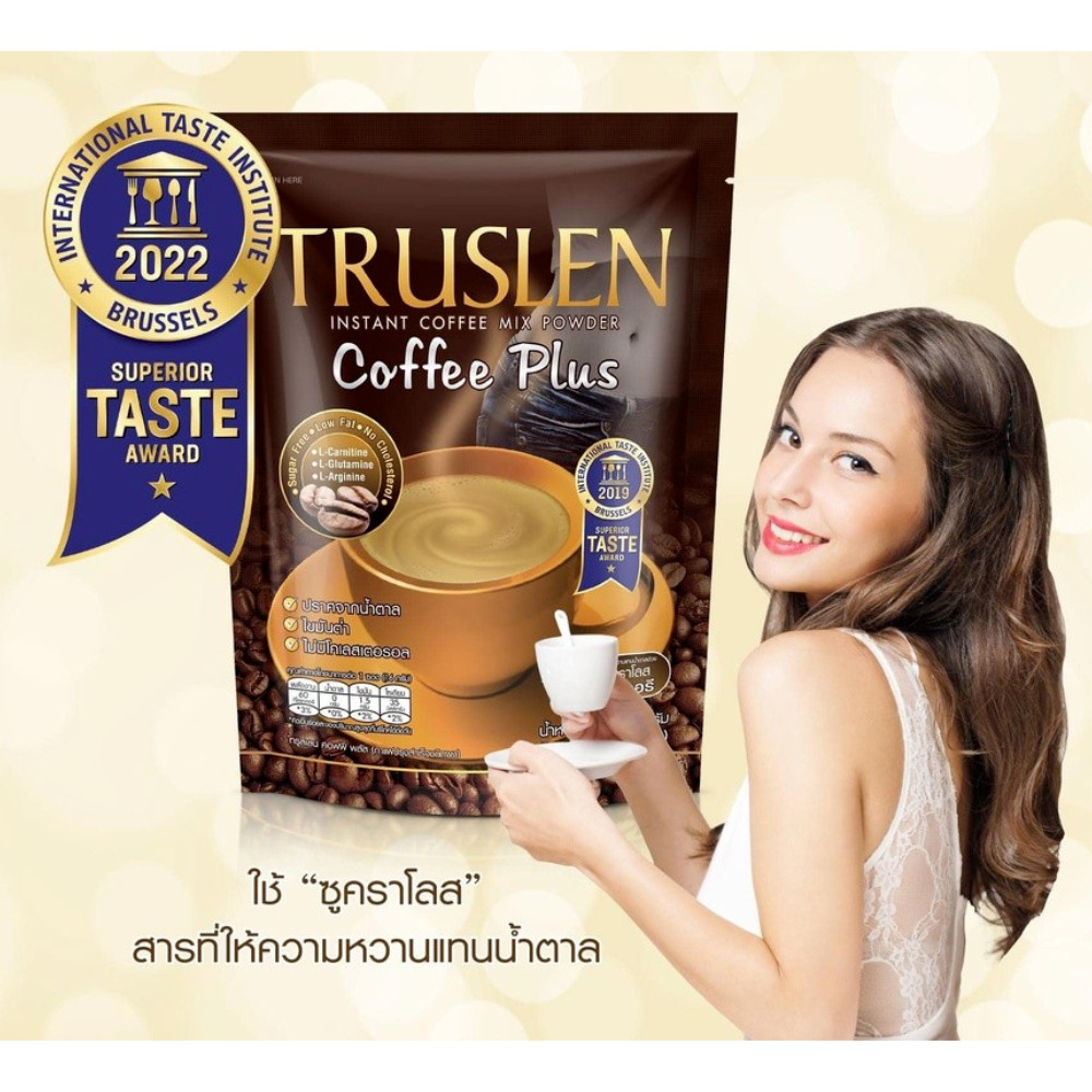 New year’s gift Truslen Coffee Plus, No sugar, brewing powder, 1 bag 15 sachets.