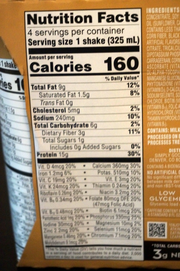 Atkins Chai Iced Tea Latte Flavored 15g High Protein Shake (Pack of 8) BB 1/2027
