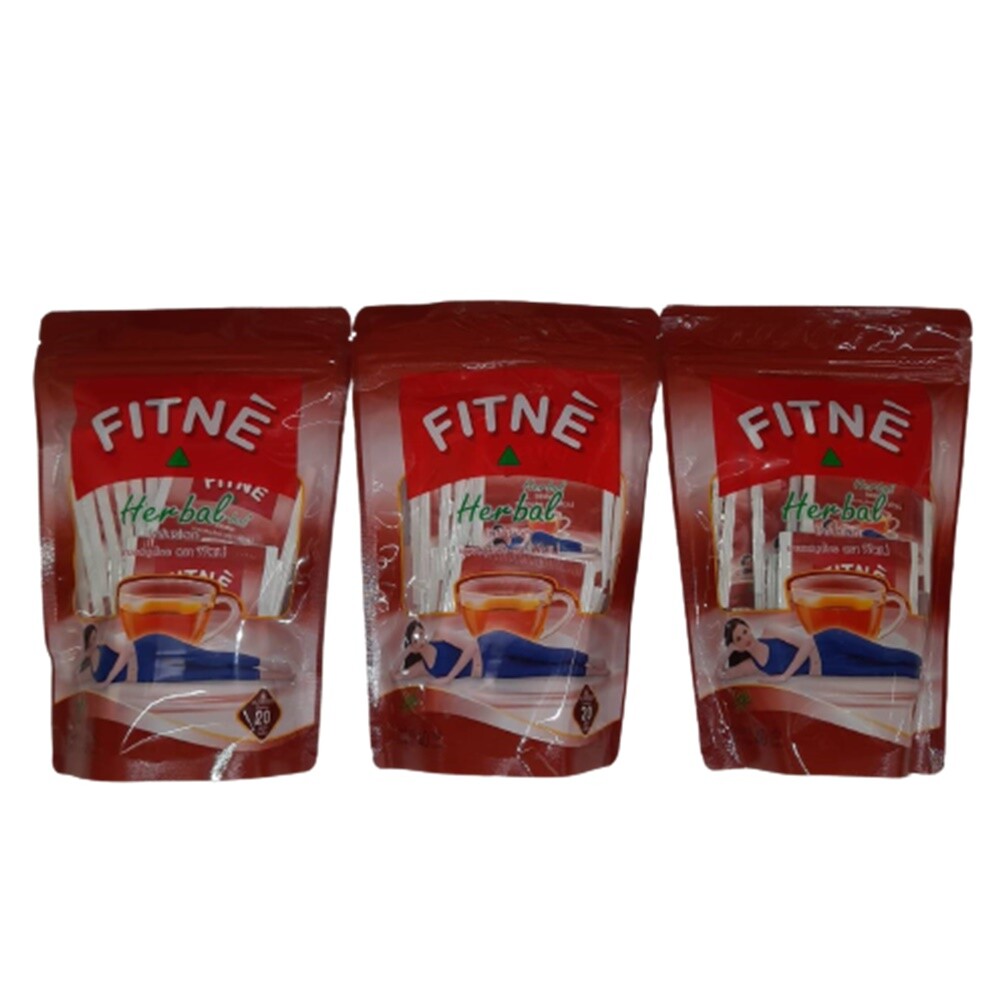 Fitne Tea Herbal Weight Loss Fast Slim Diet Detox Bags Infusion Original 3 Bags