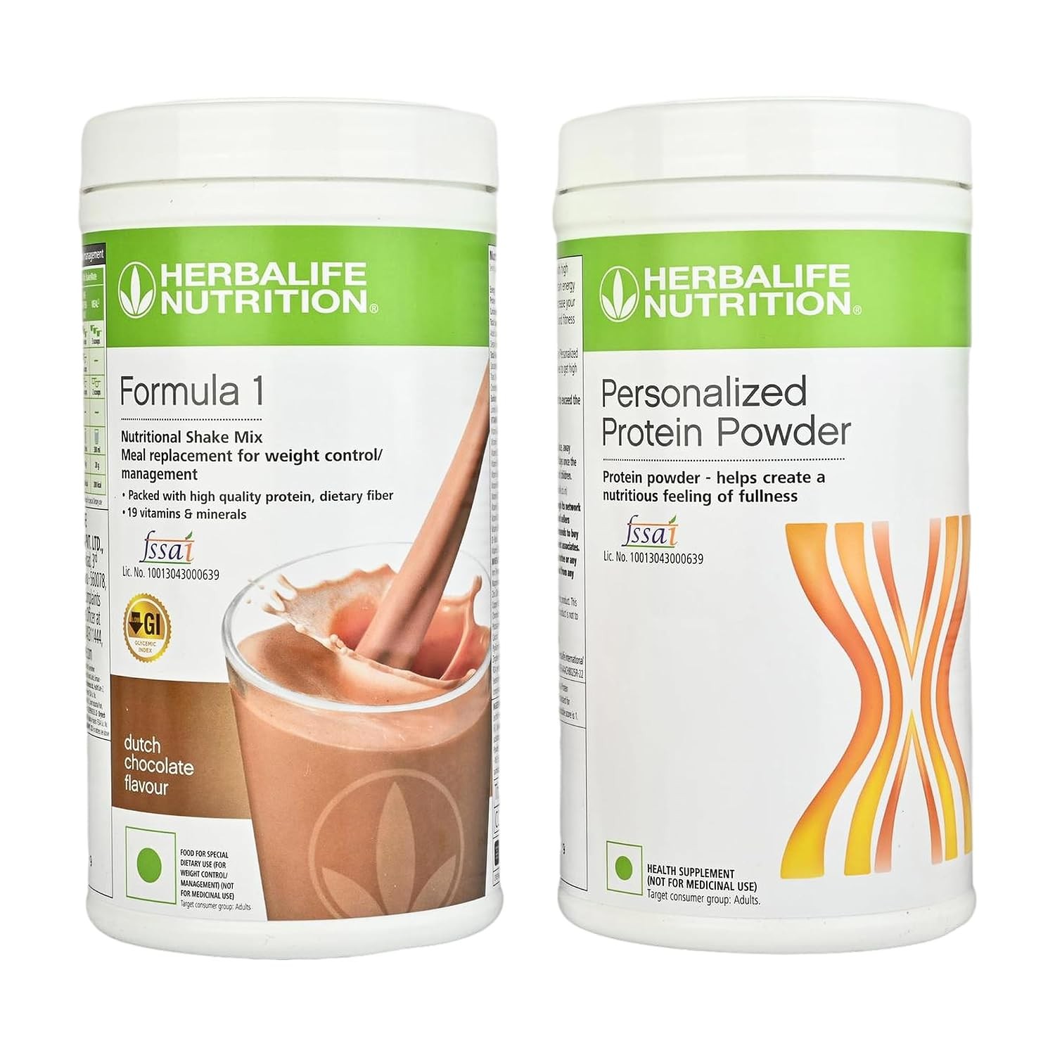 Herbalife Formula 1 with Protein Powder(400gm) 900gm (Dutch Chocolate)