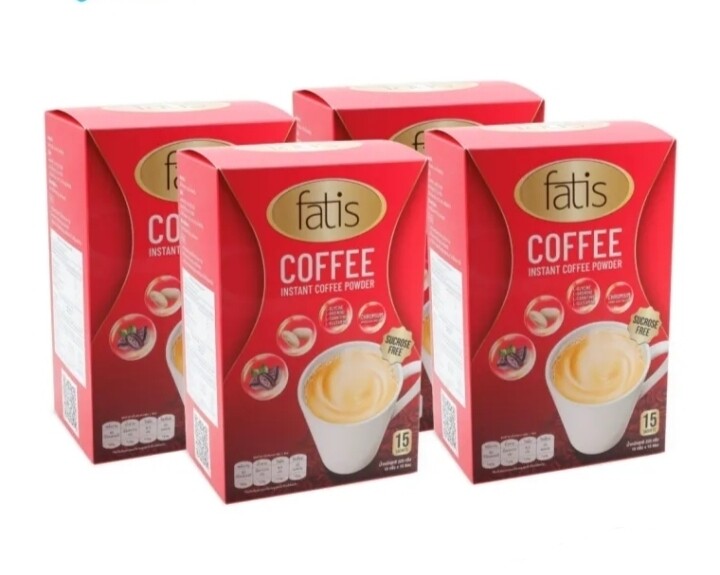FATIS COFFEE healthy Fit Delicious Weight Control Slimming Good Shape 12 Sachets