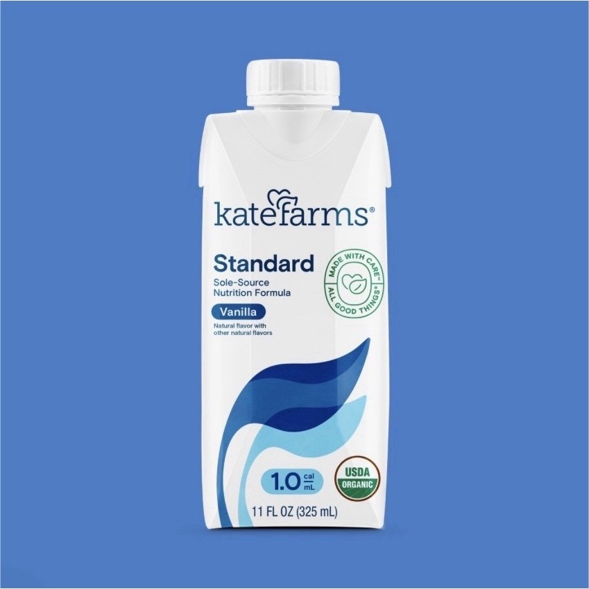 Kate Farms Standard 1.0 Vanilla Vegan Plant-Based Shake 11 fl oz Case of 12