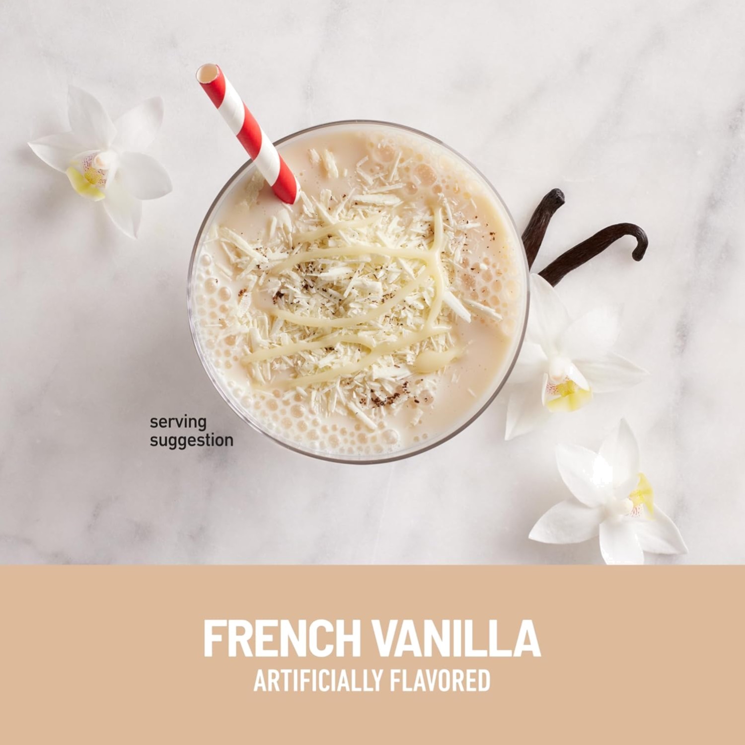 Meal Replacement Powder, French Vanilla, Weight Loss Shake Mix, 10g of Prote…