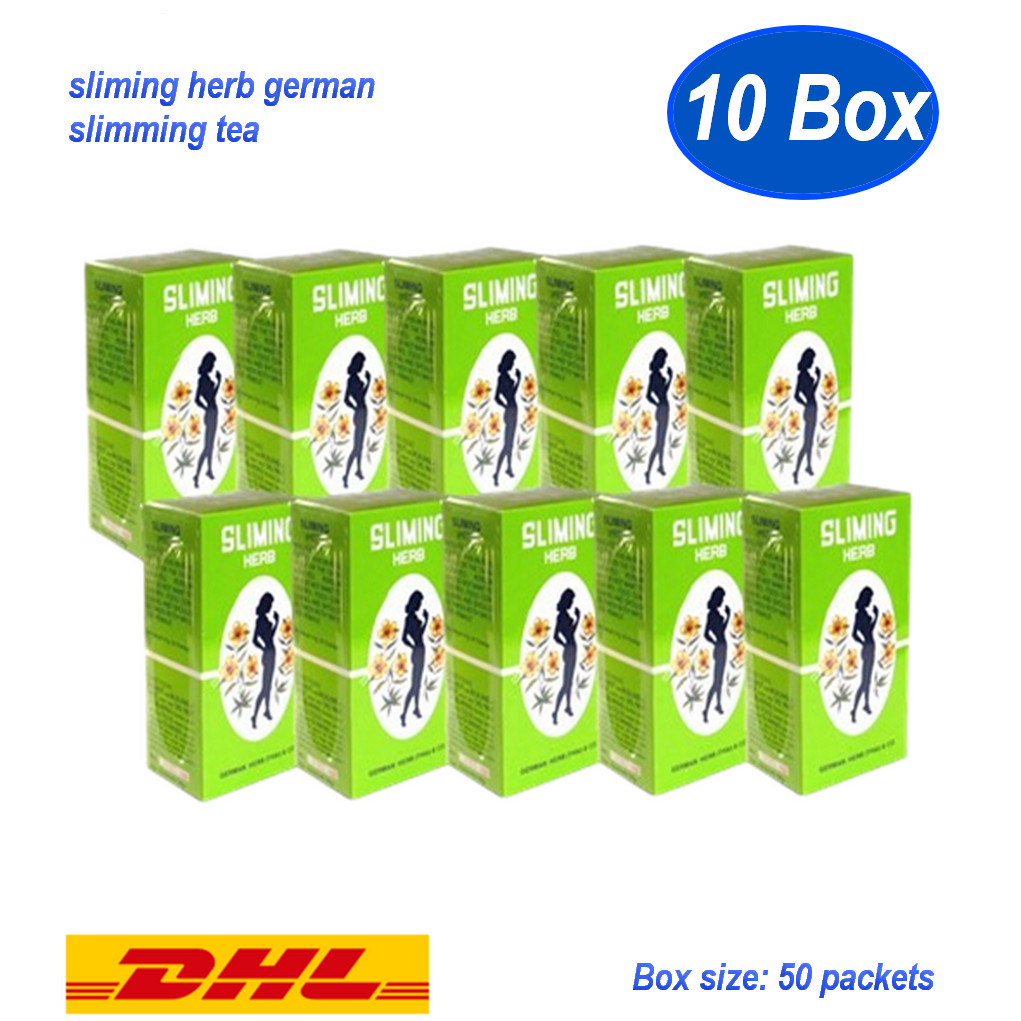 Sliming Herb German Slimming Tea 10 Box Natural Herbal Detox Weight Management