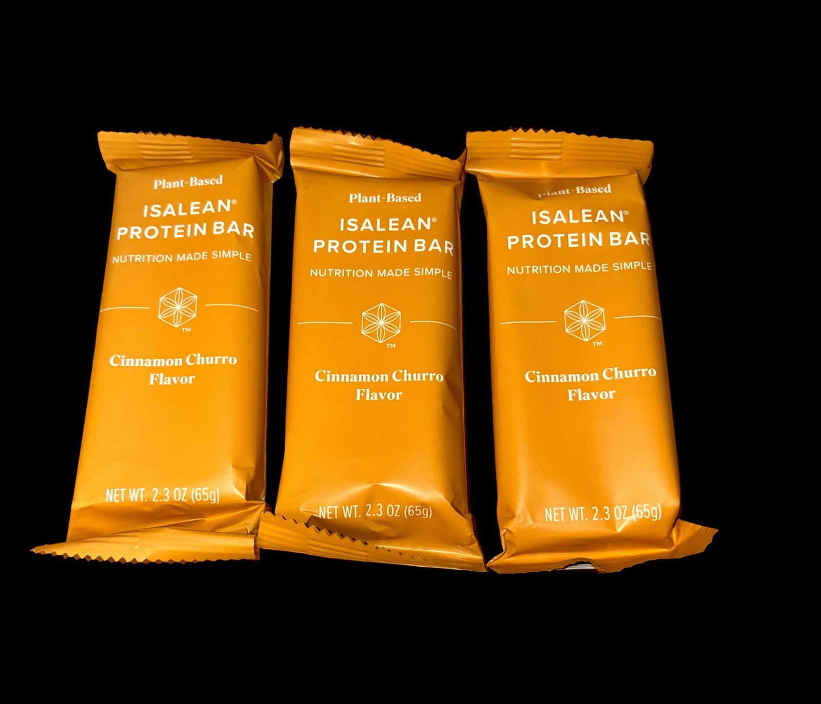 Isagenix Isalean Protein Bar – Cinnamon Churro – 3 Individual Packs Exp. 02/26