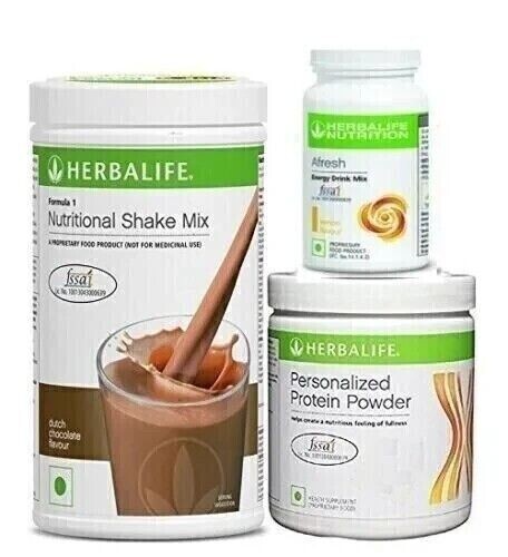 Formula 1 Combo of Chocolate Shake + Protein Powder & Afresh Lemon