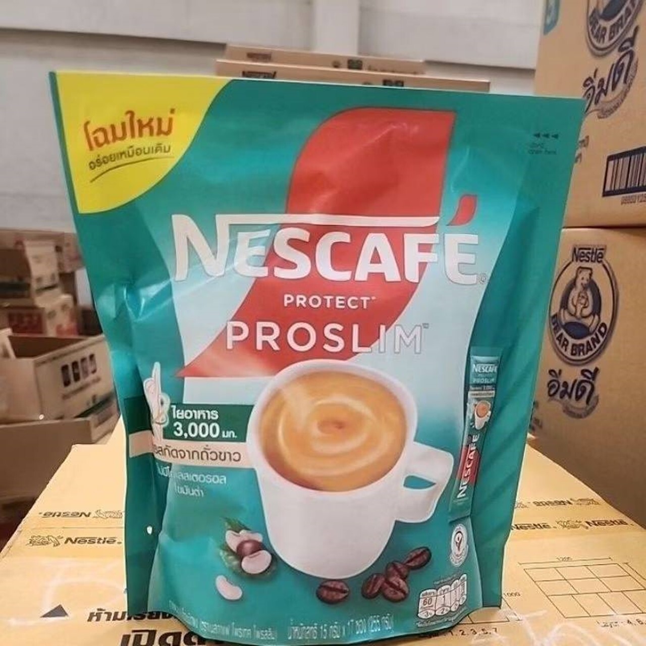 34 Sachet Nescafe Proslim Instant Packets Coffee Weight Control Fat Burner for S