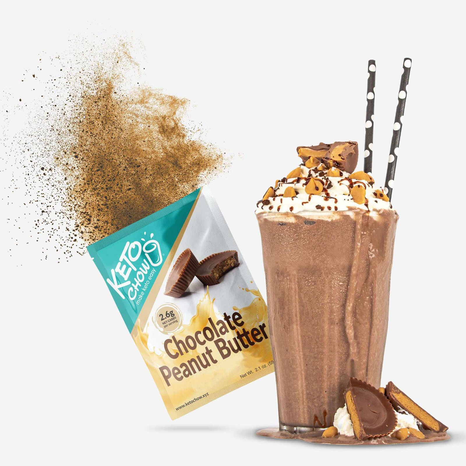 Chocolate Peanut Butter Keto Chow