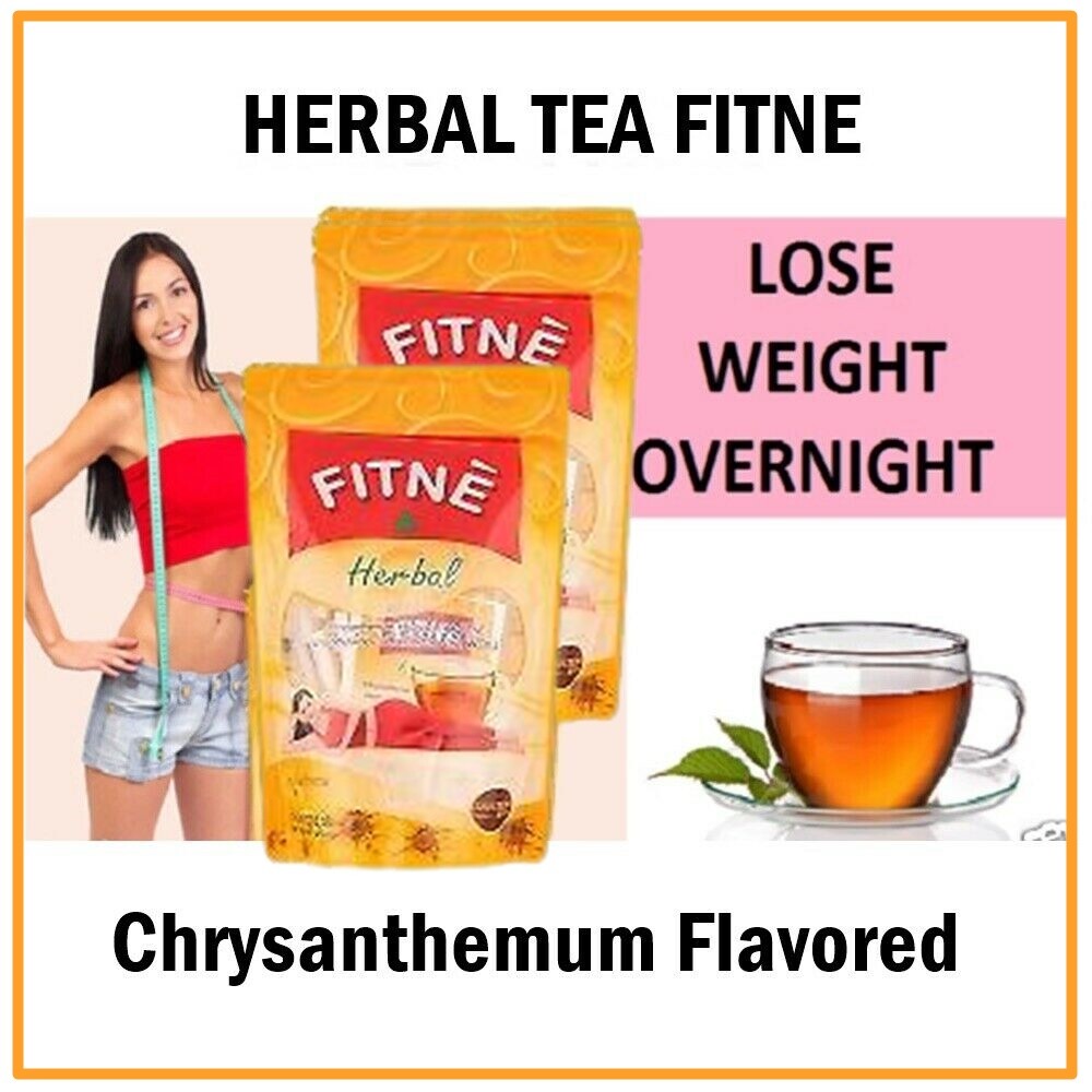 Fitne Tea Herbal Weight Loss Slimming Chrysanthemum Diet Detox Infusion Bags 2