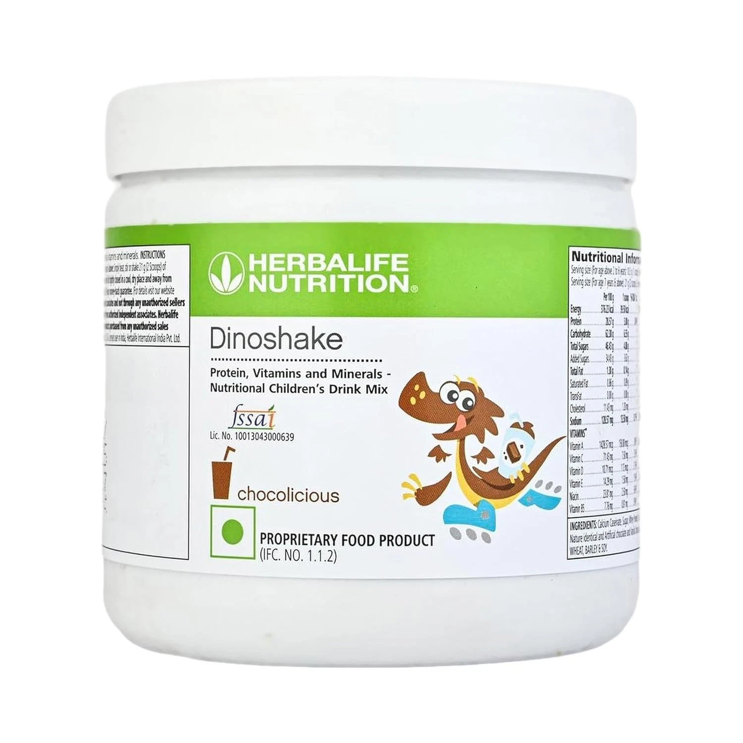 Herbalife Dinoshake 200g Chocolate Children’s Nutritional Drink Mix