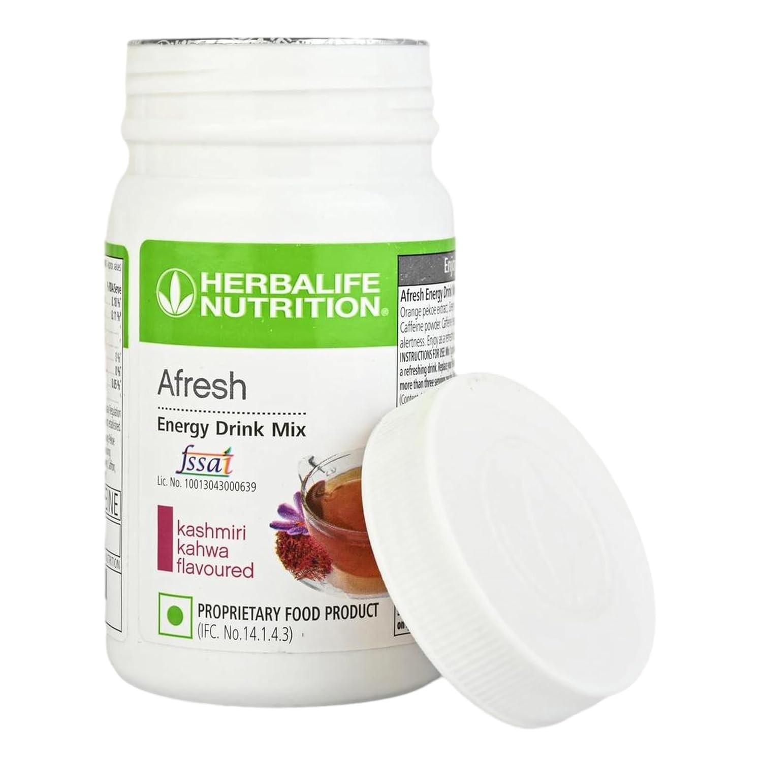 Natural Energy Drink Mix Powder | Kashmiri Kahwa Flavoured Herbal Blend – 40g